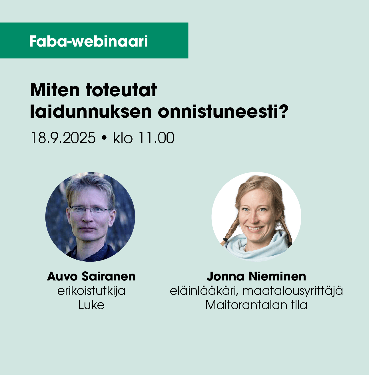 Onnistunut laidunnus -webinaari 18.9.