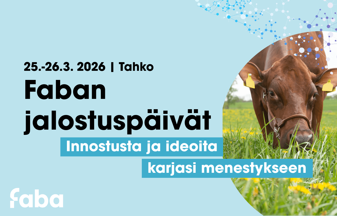 Innostusta ja ideoita karjasi menestykseen! – Jalostuspäivät 2026 Tahkolla