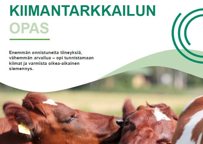 Uusi kiimantarkkailuopas suomeksi, englanniksi ja ruotsiksi