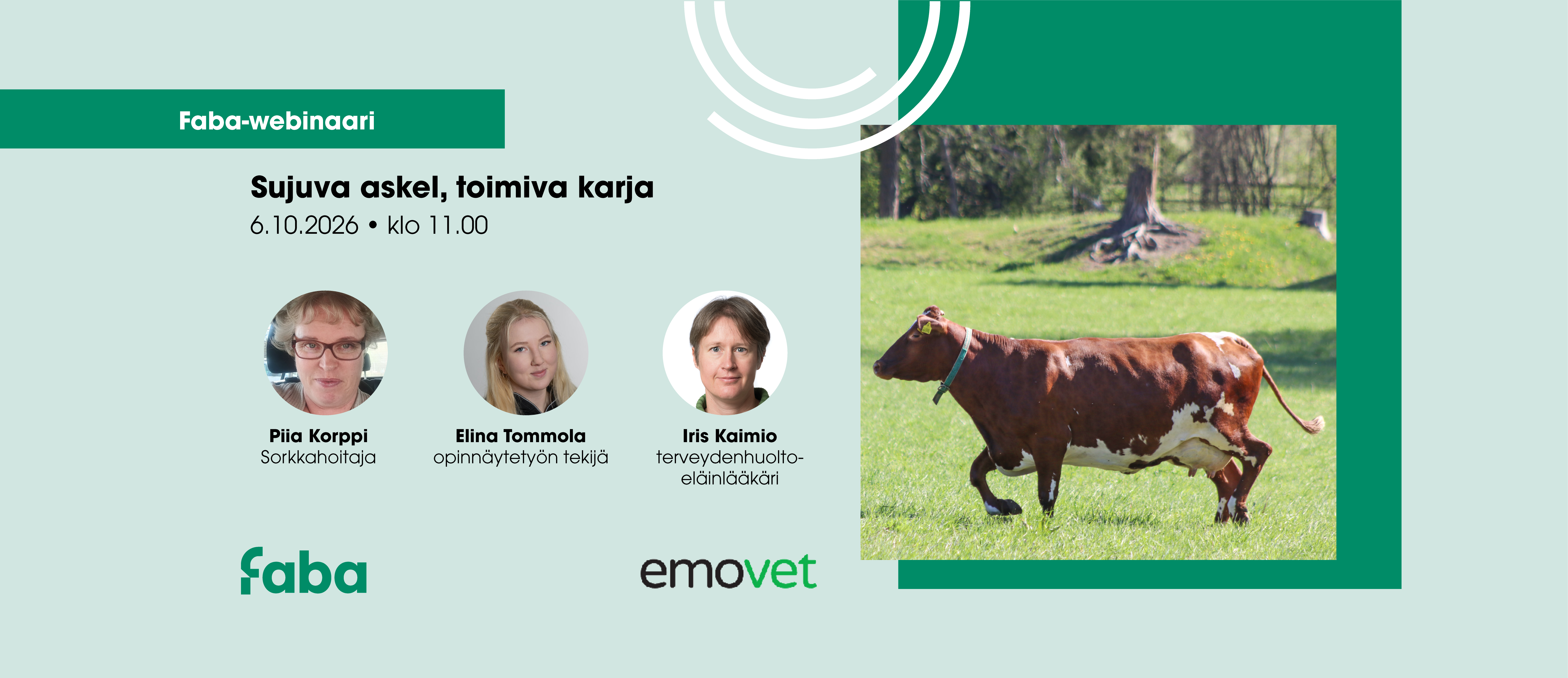 Sujuva askel, toimiva karja